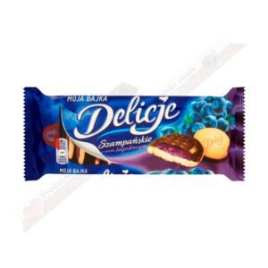 Delicje Szampańskie o Smaku Jagodowym 147g