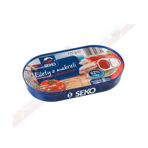 Filety z Makreli w Sosie Pomidorowym 170g