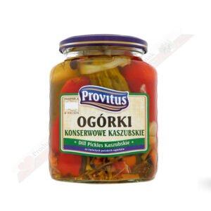 Ogórki Konserwowe Kaszubskie 640g