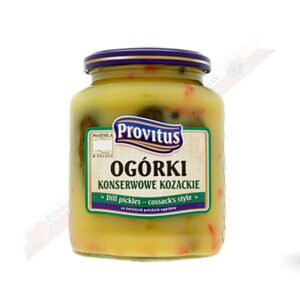 Ogórki Konserwowe Kozackie 640g