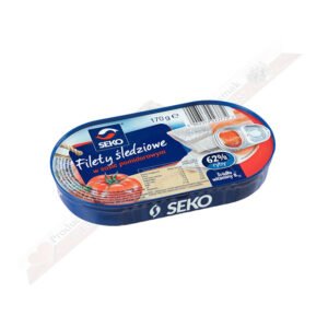 Filety Śledziowe w Sosie Pomidorowym 170g